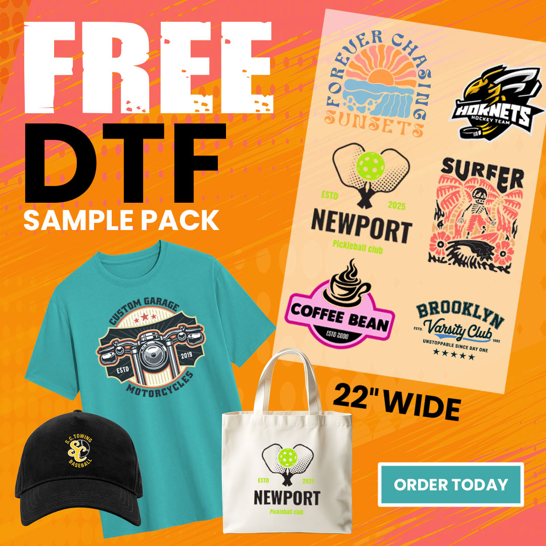 DTF sample pack