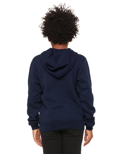 Bella + Canvas Youth Sponge Fleece Pullover Hooded Sweatshirt