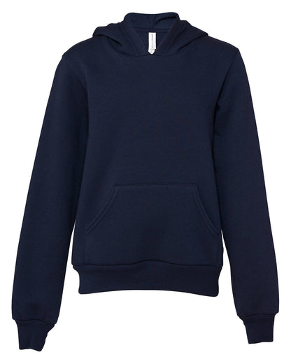 Bella + Canvas Youth Sponge Fleece Pullover Hooded Sweatshirt