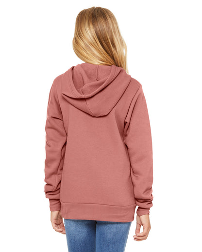 Bella + Canvas Youth Sponge Fleece Pullover Hooded Sweatshirt