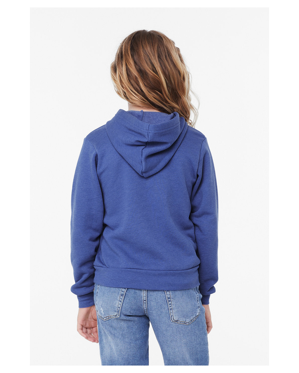 Bella + Canvas Youth Sponge Fleece Pullover Hooded Sweatshirt