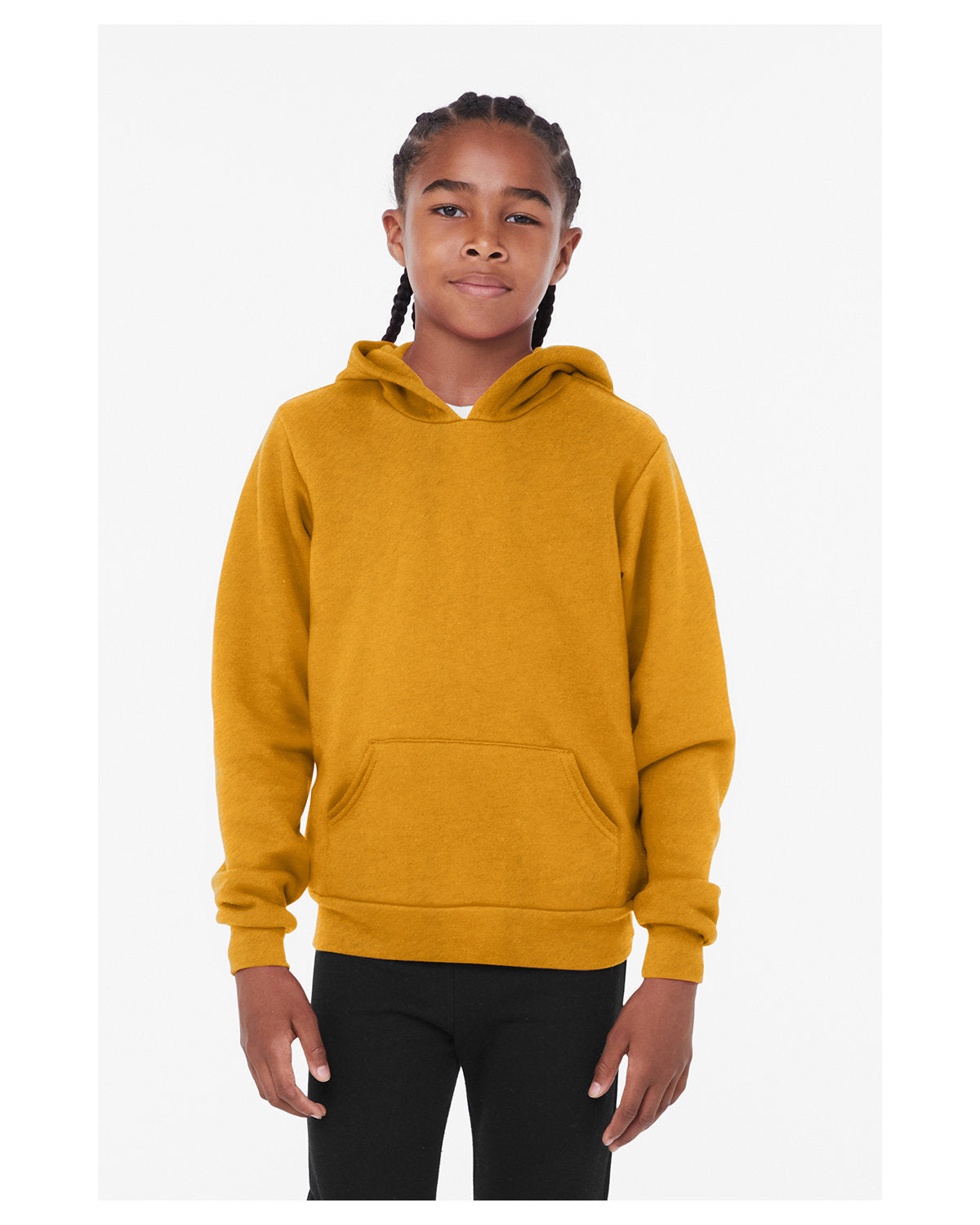 Bella + Canvas Youth Sponge Fleece Pullover Hooded Sweatshirt