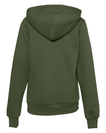 Bella + Canvas Youth Sponge Fleece Pullover Hooded Sweatshirt