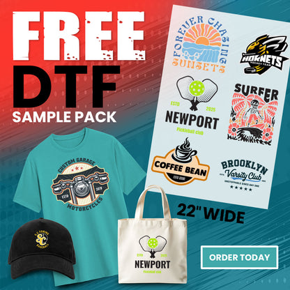 DTF sample pack