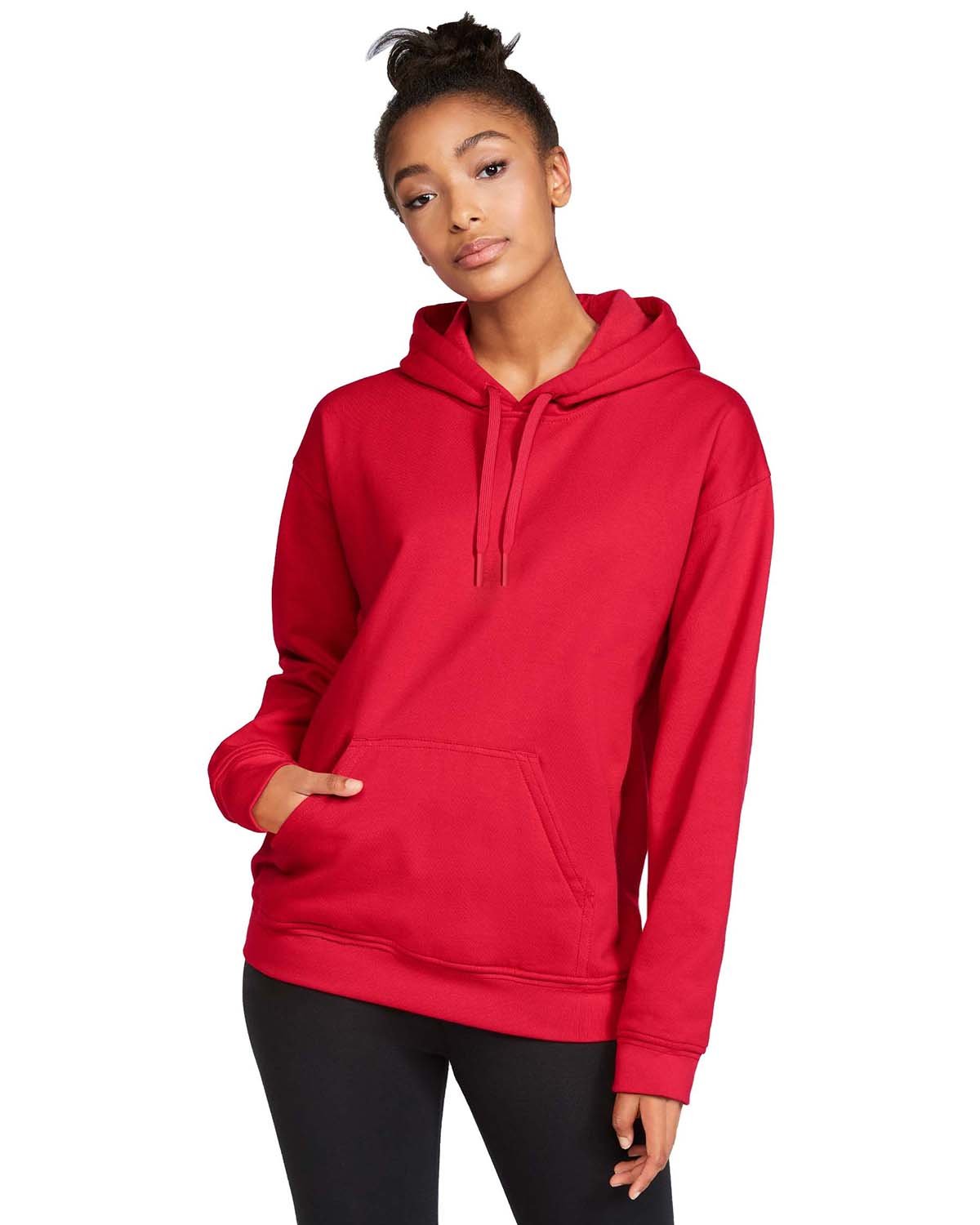 Gildan Adult Softstyle® Fleece Pullover Hooded Sweatshirt