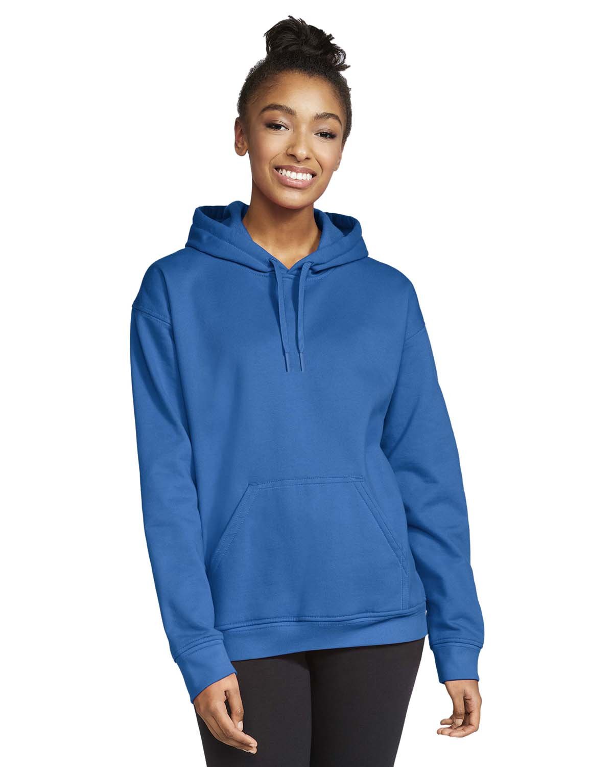 Gildan Adult Softstyle® Fleece Pullover Hooded Sweatshirt