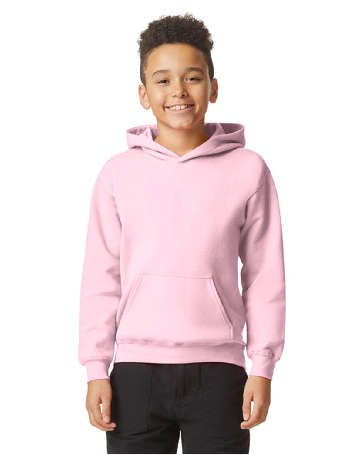 Gildan Youth Softstyle Midweight Fleece Hooded Sweatshirt