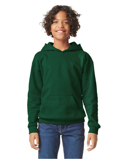 Gildan Youth Softstyle Midweight Fleece Hooded Sweatshirt