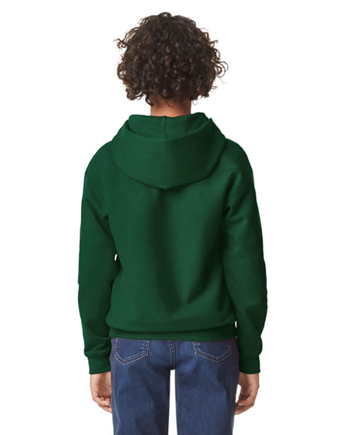 Gildan Youth Softstyle Midweight Fleece Hooded Sweatshirt