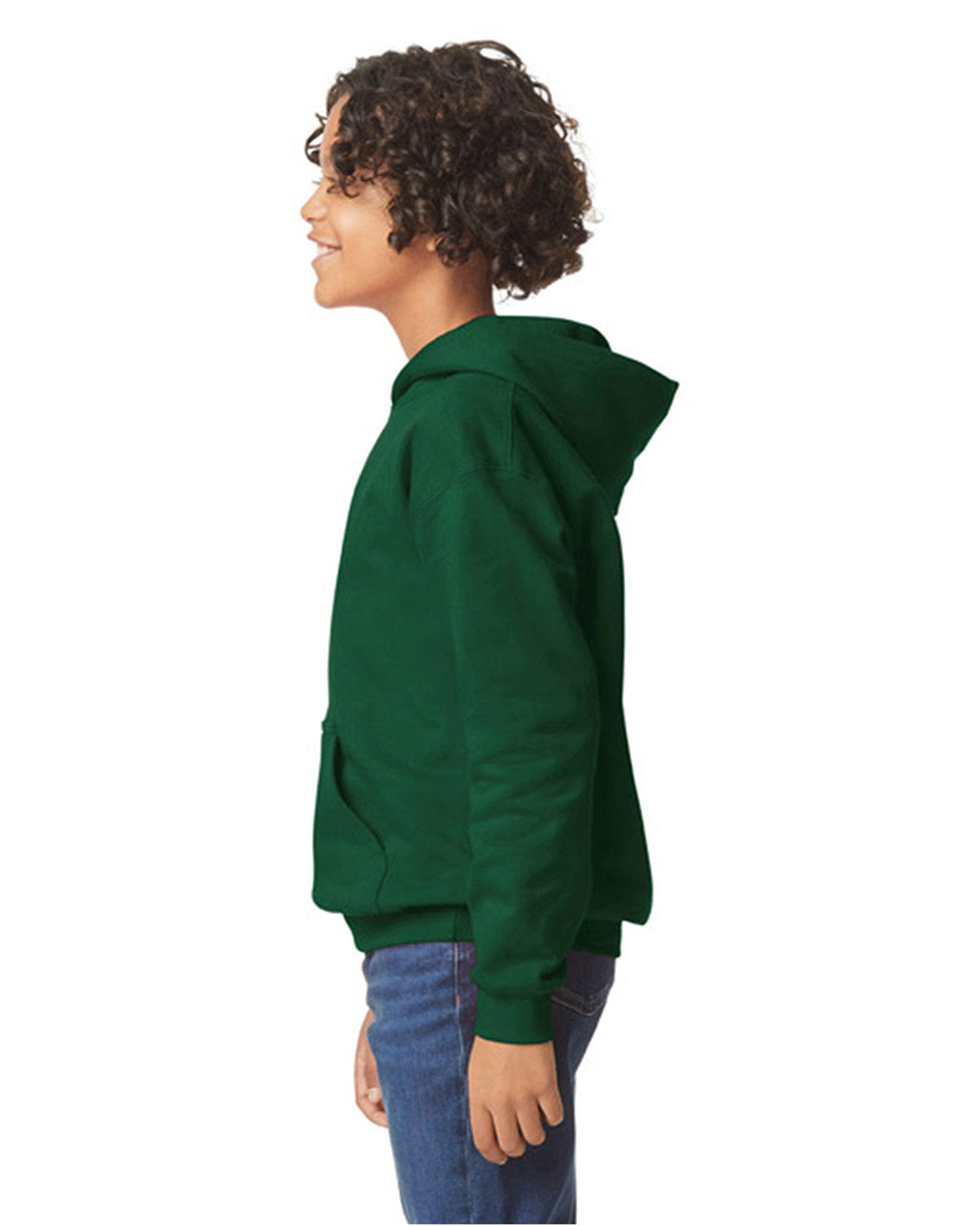 Gildan Youth Softstyle Midweight Fleece Hooded Sweatshirt