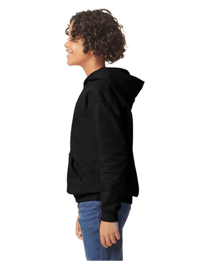 Gildan Youth Softstyle Midweight Fleece Hooded Sweatshirt