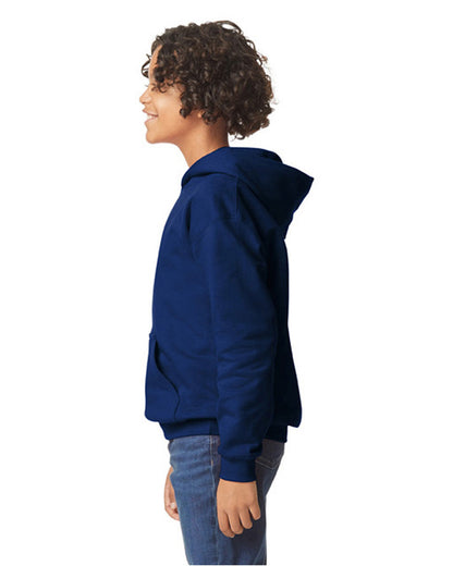 Gildan Youth Softstyle Midweight Fleece Hooded Sweatshirt