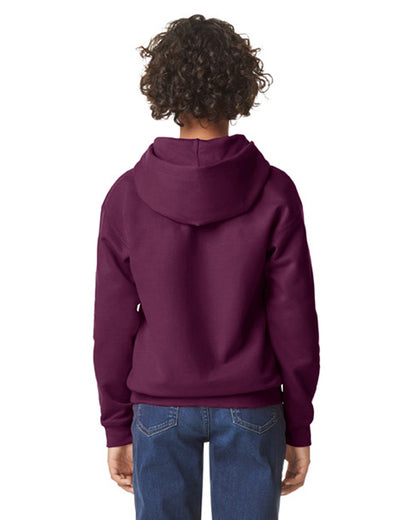 Gildan Youth Softstyle Midweight Fleece Hooded Sweatshirt