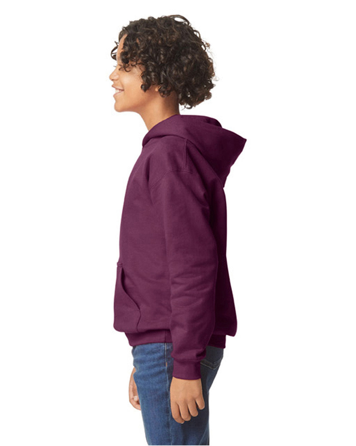 Gildan Youth Softstyle Midweight Fleece Hooded Sweatshirt