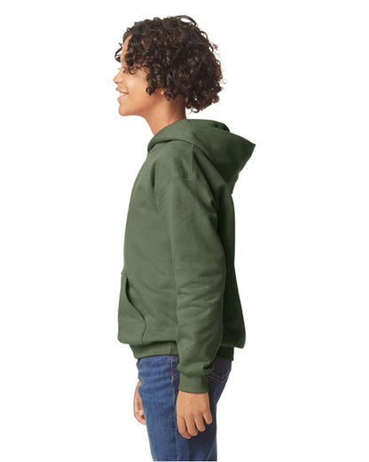 Gildan Youth Softstyle Midweight Fleece Hooded Sweatshirt